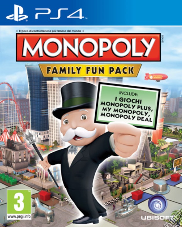 Monopoly Family Fun Pack videogame di PS4