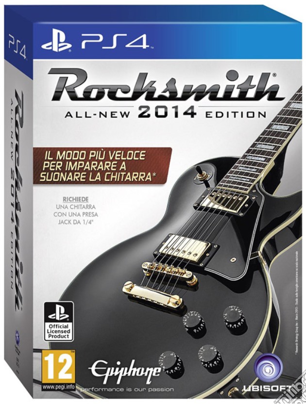 Rocksmith 2014 videogame di PS4