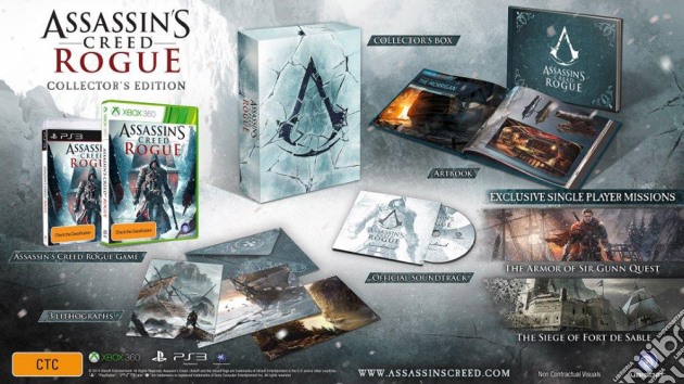 Assassin's Creed Rogue Collector's Ed. videogame di PS3