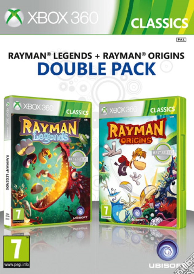 Rayman Legends + Origins videogame di X360
