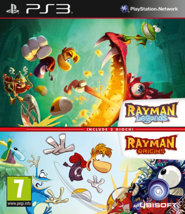 Rayman Legends + Origins videogame di PS3