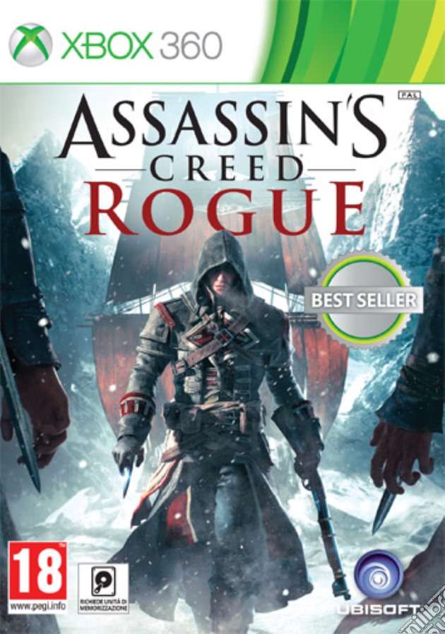 Assassin's Creed Rogue Classics videogame di X360
