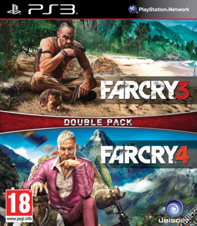 Compil Far Cry 3 + Far Cry 4 videogame di PS3