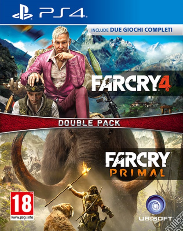 Compil Far Cry 4 + Far Cry Primal videogame di PS4