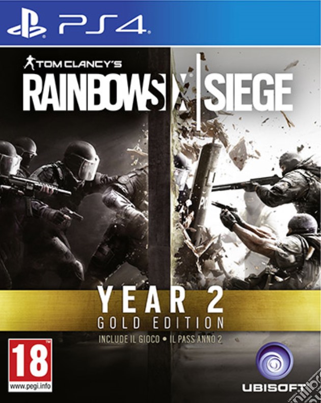 Rainbow Six Siege Gold Season Pass 2 videogame di PS4