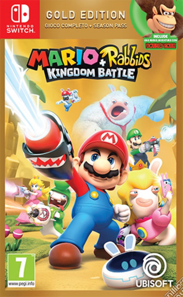 Mario+Rabbids Kingdom Battle Gold videogame di SWITCH