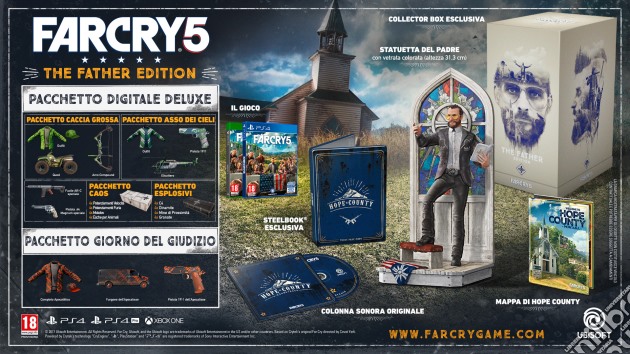 Far Cry 5 Father's Edition videogame di PS4