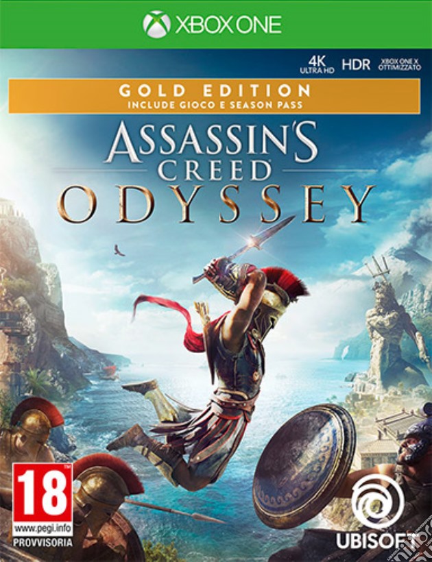 Assassin's Creed Odyssey Gold Edition videogame di XONE