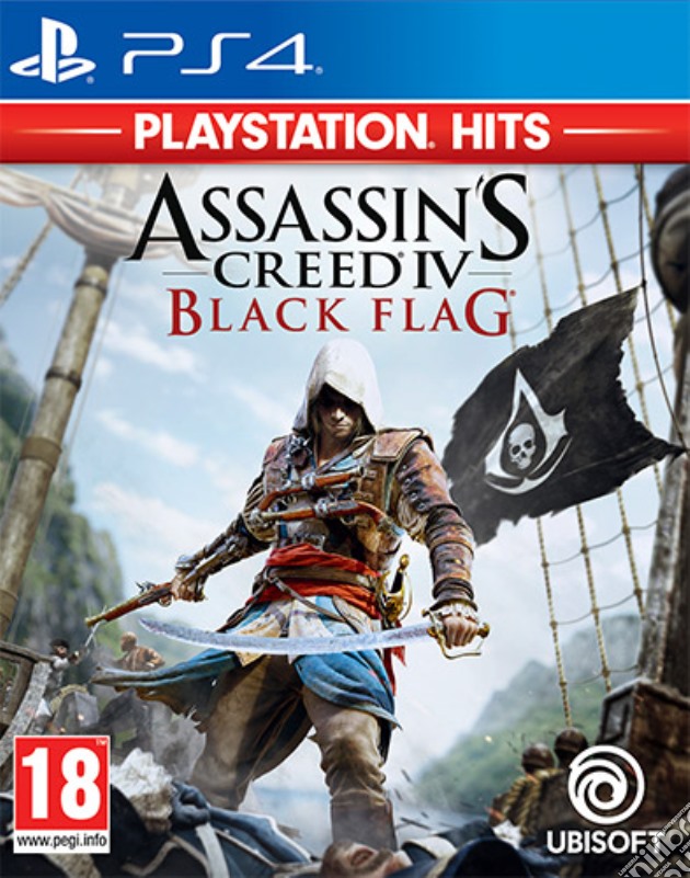 Assassin's Creed 4 Black Flag PS Hits videogame di PS4