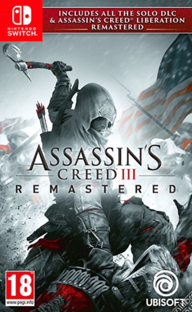 AssassinsCreed 3+AC Liberation Remaster. videogame di SWITCH