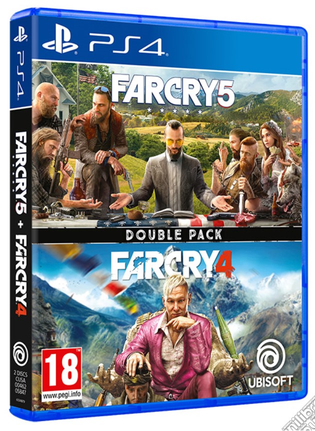 Compilation Far Cry 4 + Far Cry 5 videogame di PS4
