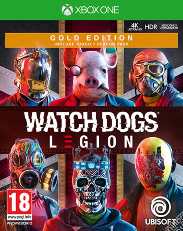Watch Dogs Legion Gold Edition videogame di XONE