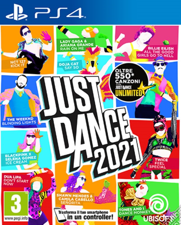 Just Dance 2021 videogame di PS4