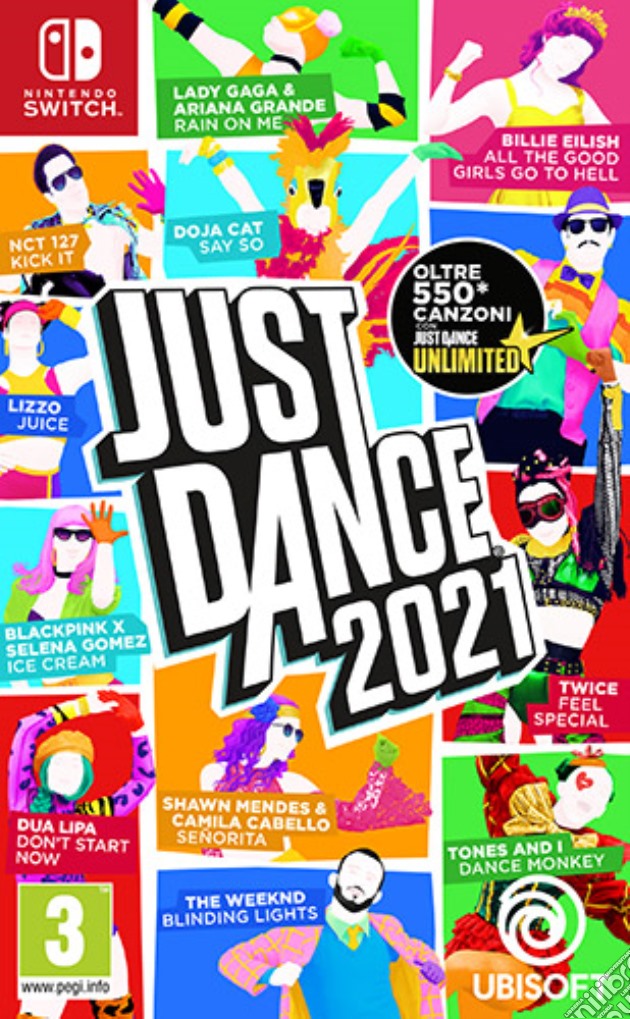 Just Dance 2021 videogame di SWITCH