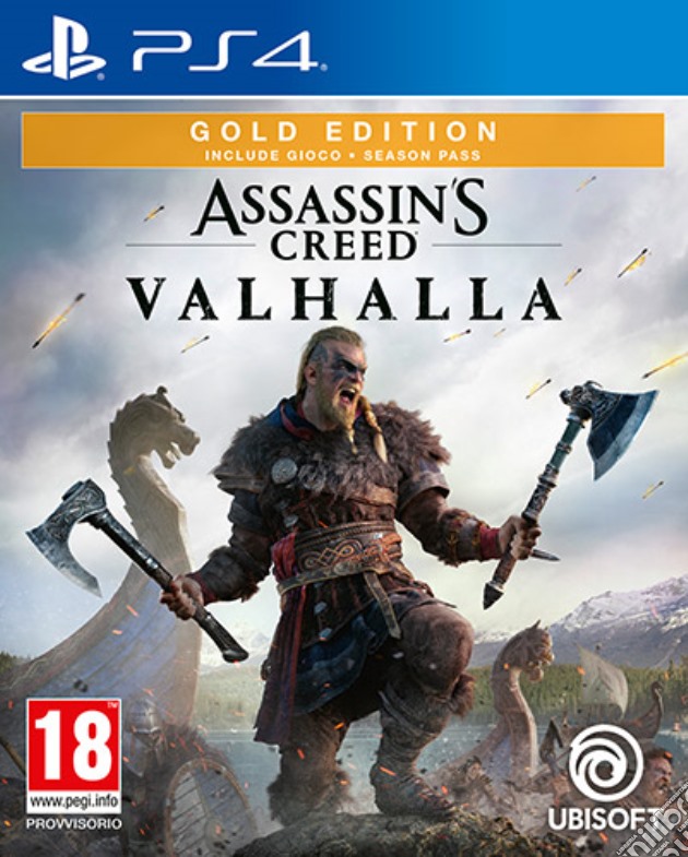 Assassin's Creed Valhalla Gold Edition videogame di PS4