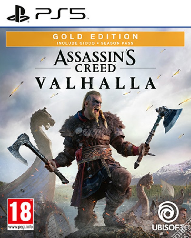 Assassin's Creed Valhalla Gold Edition videogame di PS5