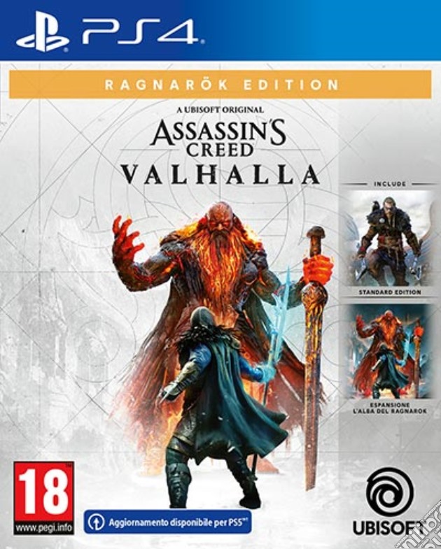 Assassin's Creed Ragnarok Edition videogame di PS4