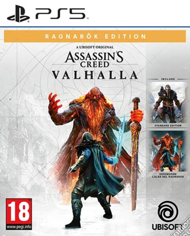 Assassin's Creed Valhalla Ragnarok Edition videogame di PS5