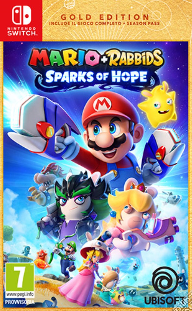 Mario + Rabbids Sparks Of Hope Gold Edition videogame di SWITCH