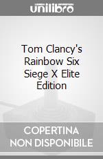 Tom Clancy's Rainbow Six Siege X Elite Edition game