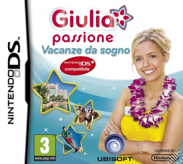 Giulia Passione Vacanze da Sogno videogame di NDS