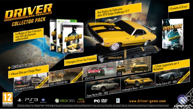Driver San Francisco Collector videogame di PS3