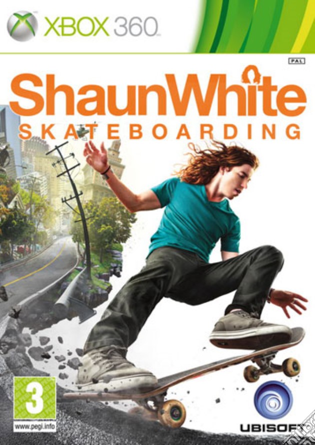 Shaun White Skateboarding videogame di X360