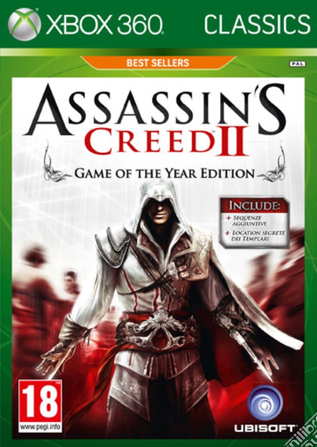 Assassin's Creed 2 GOTY Classics videogame di X360
