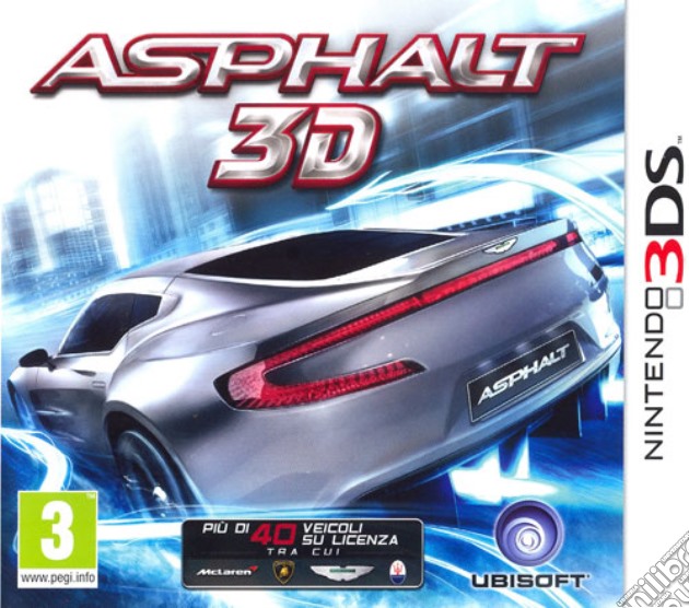 Asphalt 3D videogame di 3DS