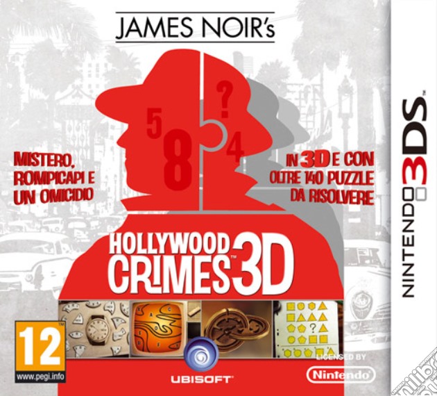 James Noir'S Hollywood Crimes videogame di 3DS