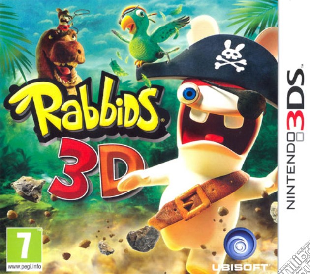 Rabbids 3D videogame di 3DS