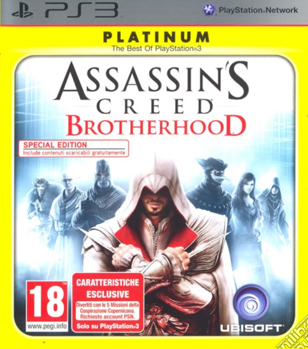 Assassin's Creed Brotherhood relaunch videogame di PS3