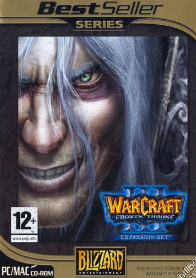 Warcraft III: Frozen Throne videogame di MAC