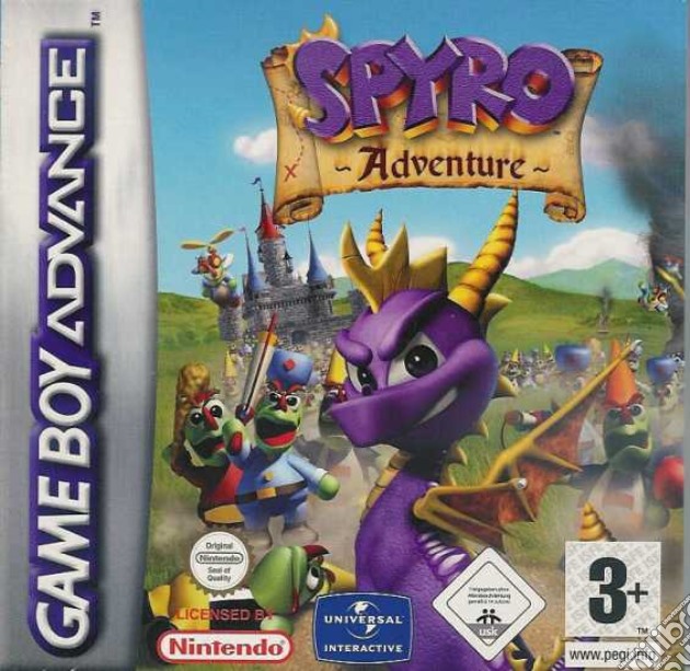 Spyro 3 Adventure videogame di GBA