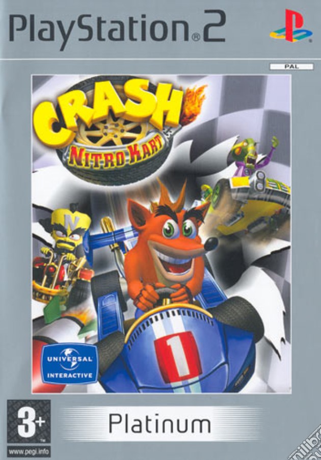 Crash Bandicoot Nitro Kart videogame di PS2