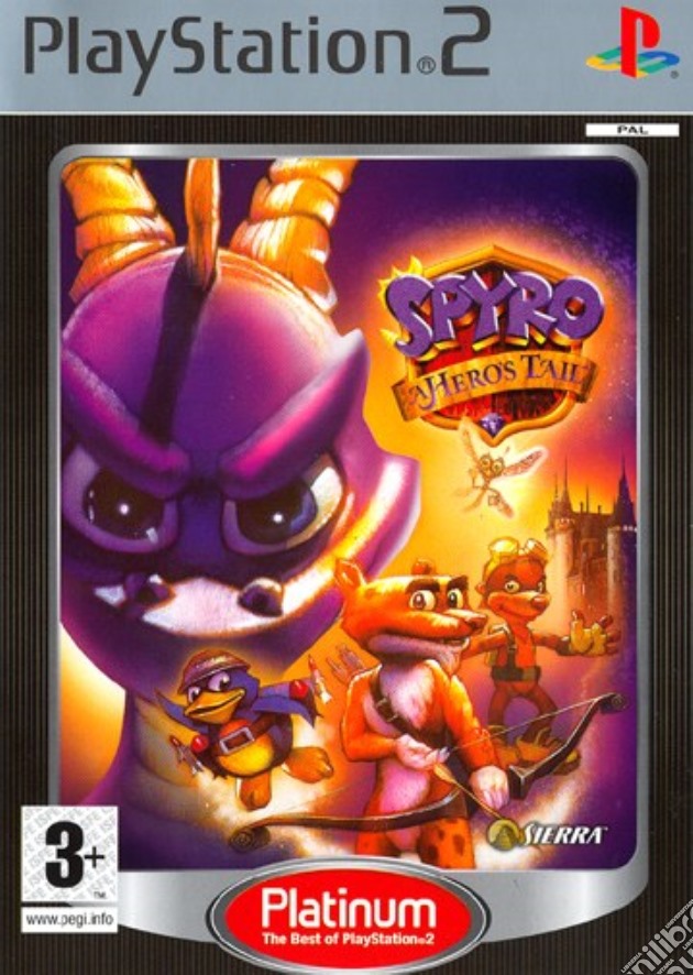Spyro a Hero's Tail PLT videogame di PS2