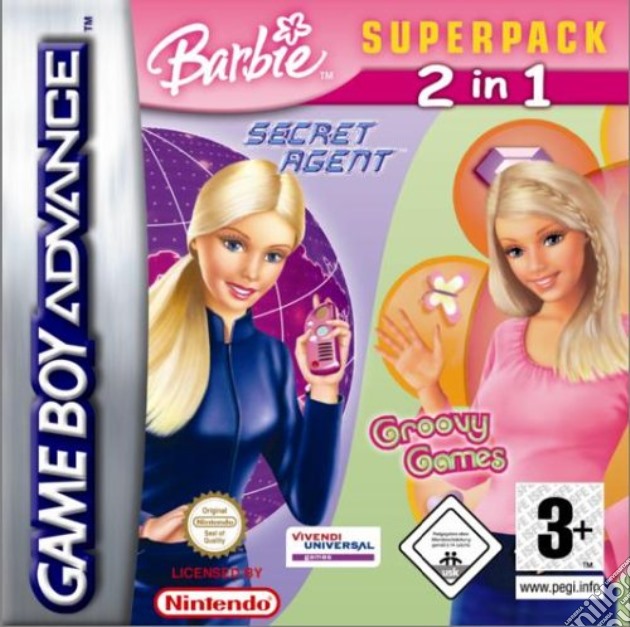 Barbie Groovie Games + Agente Segreto videogame di GBA