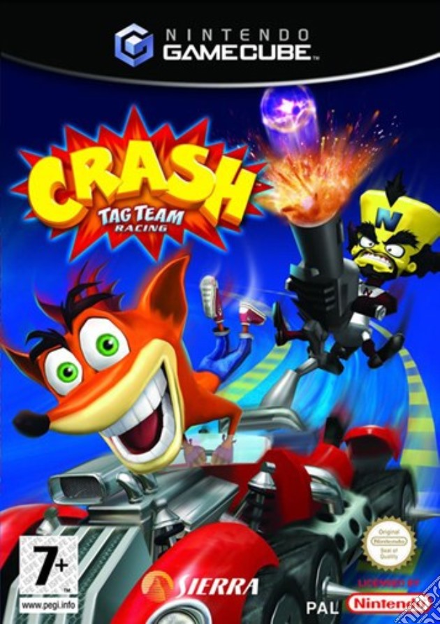 Crash Tag Team Racing videogame di G.CUBE