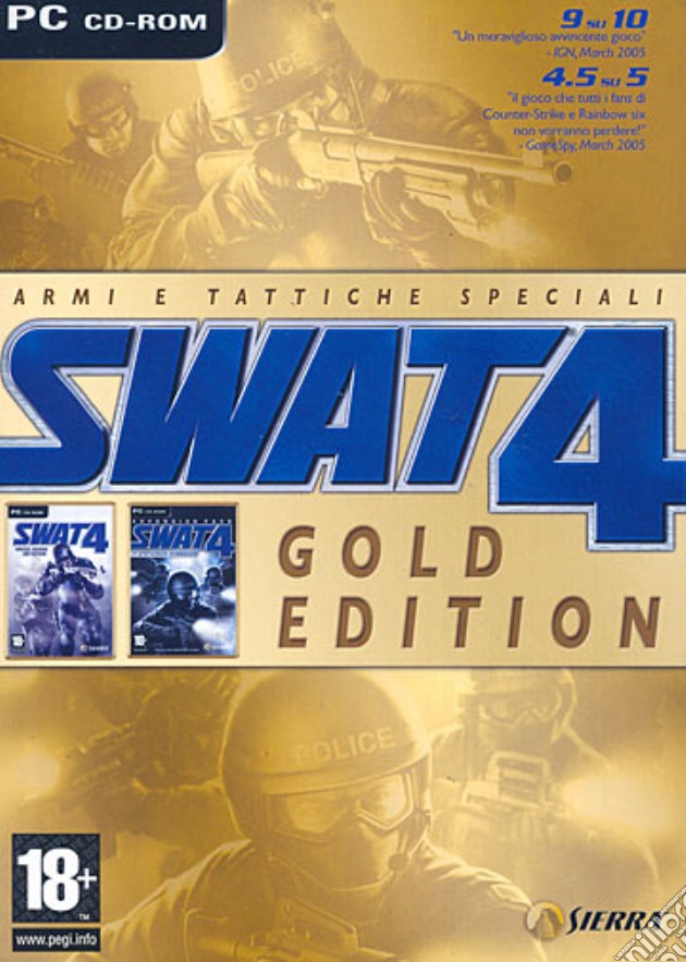 SWAT 4 Gold Edition Bestseller videogame di PC