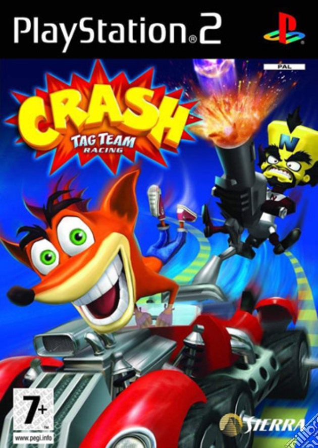 Crash Tag Team Racing videogame di PS2