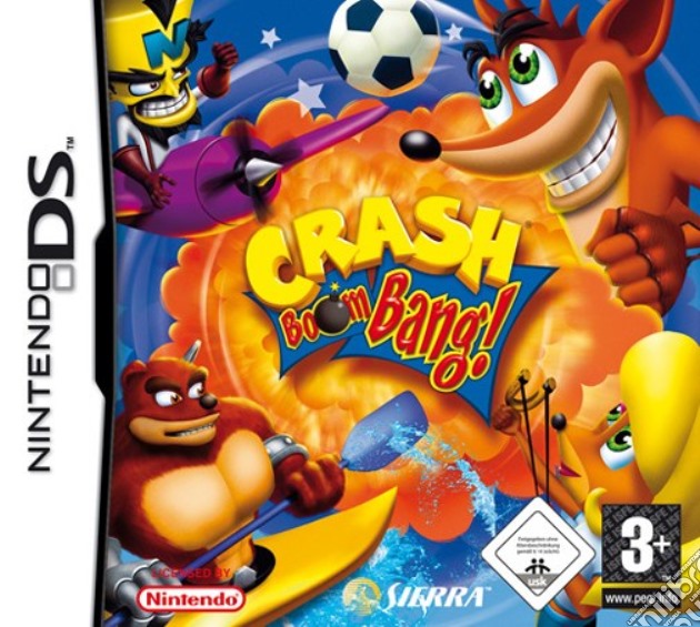 Crash Boom Bang videogame di NDS