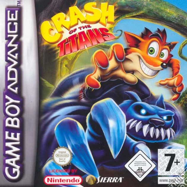 Crash Of The Titans videogame di GBA