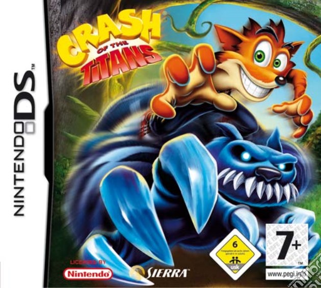 Crash Of The Titans videogame di NDS