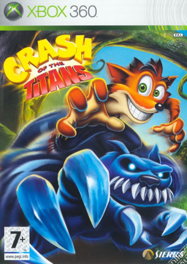 Crash Of The Titans videogame di X360
