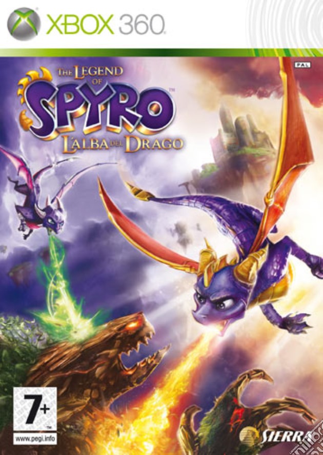 Spyro L'Alba Del Drago videogame di X360