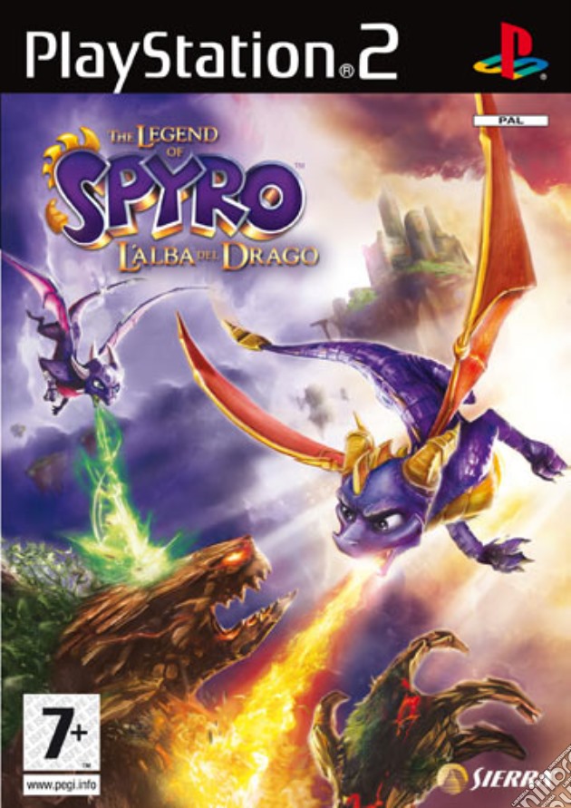 Spyro L'Alba Del Drago videogame di PS2