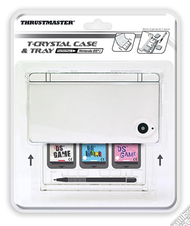 DSi Cristal Case & Tray - THR videogame di NDS