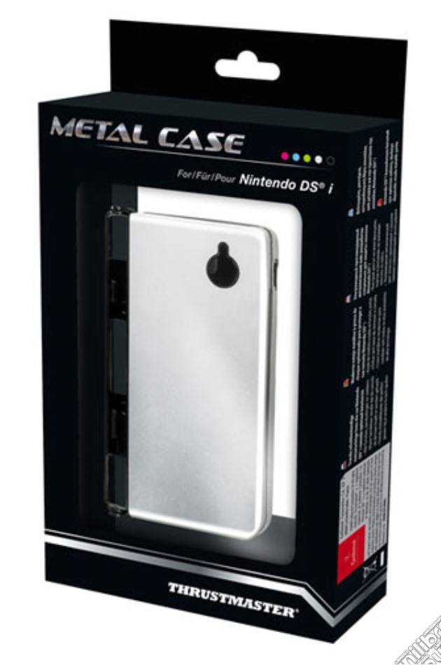 DSi Metal Case Platinum Silver - THR videogame di NDS