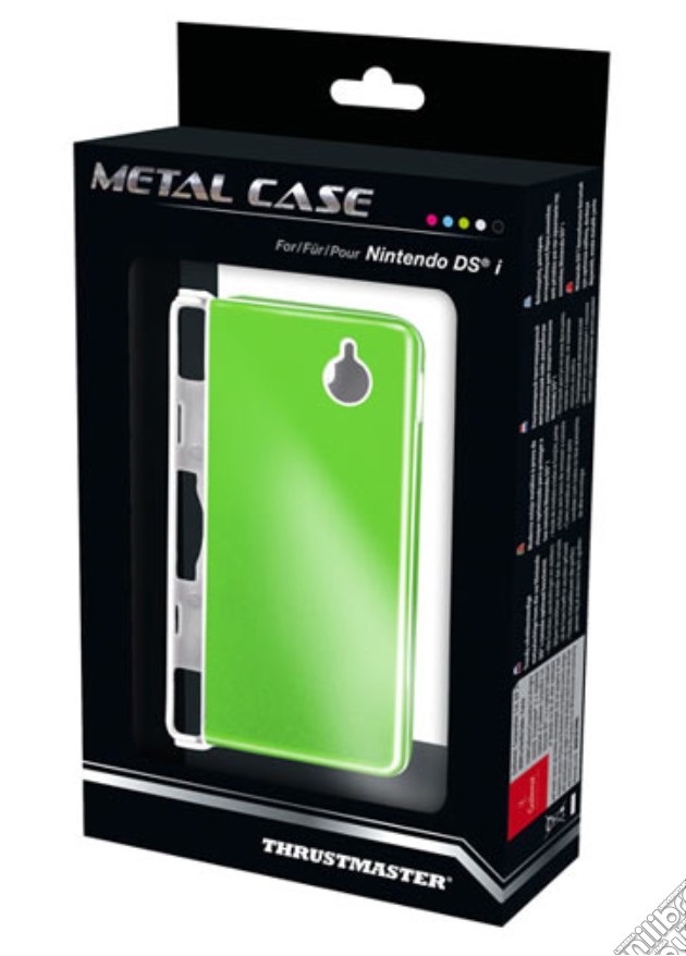 DSi Metal Case Natural Green - THR videogame di NDS