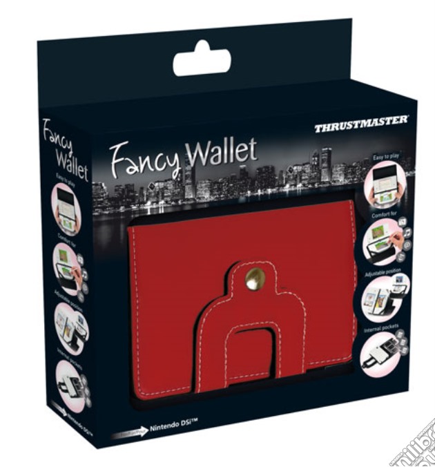 DSi Fancy Wallet Red - THR videogame di NDS